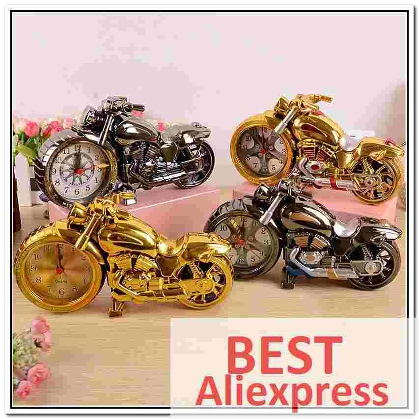 Часы-мотоцикл на Ali express